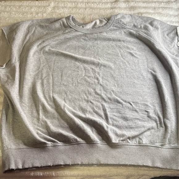 Free People Tops - Free People Gray Muscle Tee